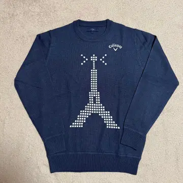 캘러웨이 크루넥 니트 네이비 M