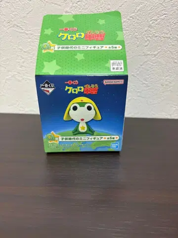 개구리 중사 케로로 제일복권 G상 어린 시절의 미니 피규어 치비쿠루