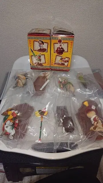 몬스터 헌터 카드 스탠드 피규어 4체