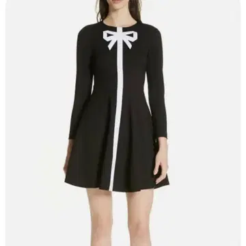TED BAKER 리본 디자인 원피스 블랙