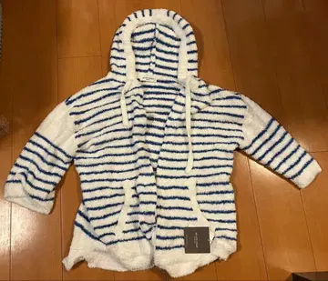 GELATO PIQUE HOMME 타월모코 보더 후드티 미사용 택 포함