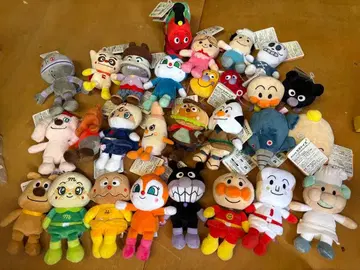 호빵맨 봉제 인형 세트 27체