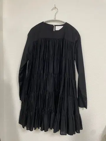 Merlette 블랙 티어드 원피스