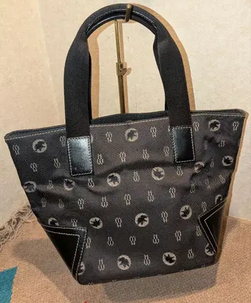 헌팅월드 올 패턴 블랙 토트백