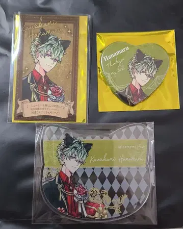 악마 집사와 블랙 고양이 아쿠네코 난자타운 입장 특전 아쿠코 하트 캔뱃지