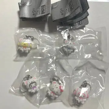 산리오 메지루시 액세서리 후와후와 스노우 세미 컴프