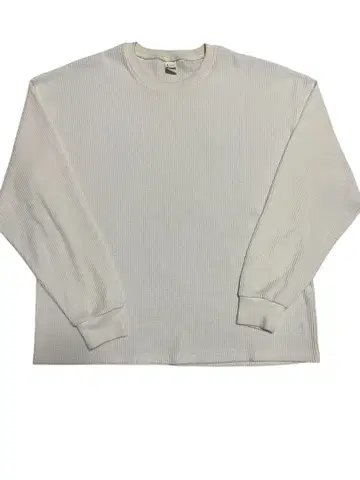 SCREEN STARS WAIPER 써멀 T셔츠 내추럴 L 사이즈