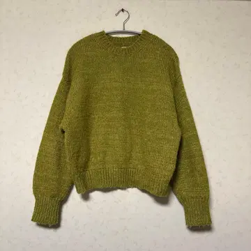 Ungrid 언그리드 컬러 모헤어 혼방 루즈 니트