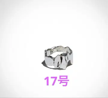 새상품급 PLUIE 프뤼 데브리스 L09 반지 925 나라 유야 착용