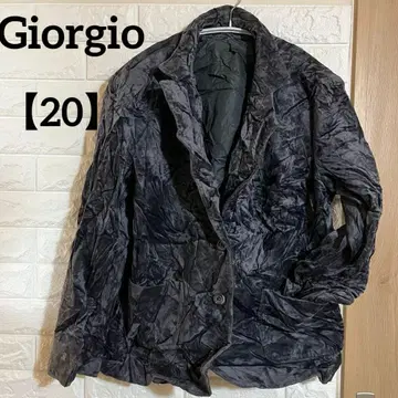 해외 구제 의류 Giorgio [ 20 ] 다크 그레이 테일러드 자켓