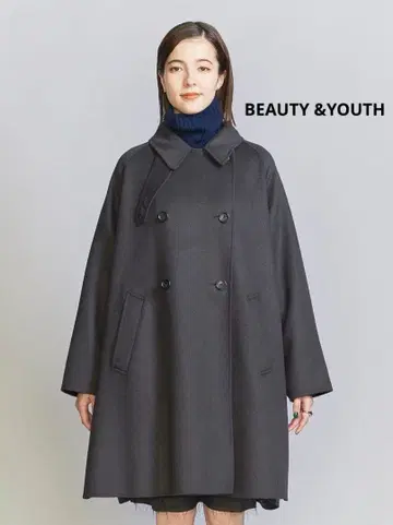 뷰티&유스 유나이티드 애로우즈 리버 판초 코트 사이즈 S