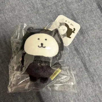 나가노 검은 고양이 울음 곰 마스코트 키홀더 농담곰