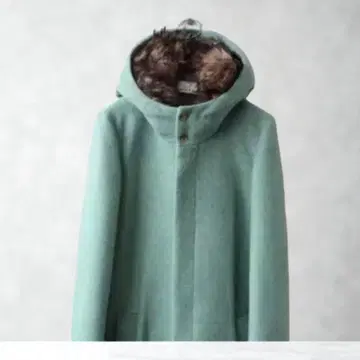 ohta 롱 코트 퍼 포함