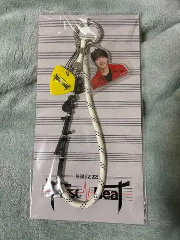 B&ZAI First Beat 스트랩 키링 이나바 미치하루