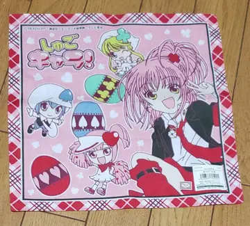 수호캐릭터! 핑크 손수건 약 25cm