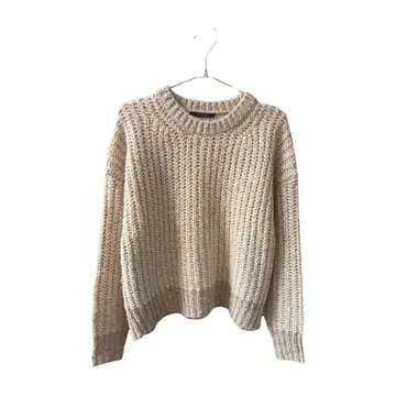 MACPHEE TOMORROWLAND 컬러 네프 알파카 혼방 니트