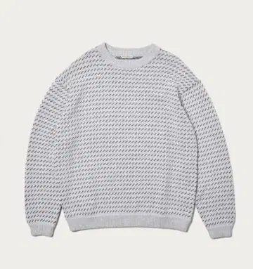 BEAUTY&YOUTH 버즈아이 미들 게이지 그레이 니트 스웨터