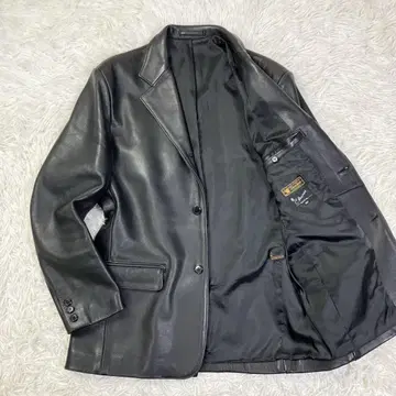 C.brumes 씨브륌스 스테어하이드 가죽 테일러드 자켓 L 사이즈