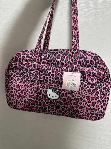 완판템 아베일 표범 무늬 키티 보스턴백 토트백 스쿨백