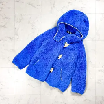 메르시보쿠 귀 달린 더플 보아 자켓 파랑 사이즈 1*HD1319