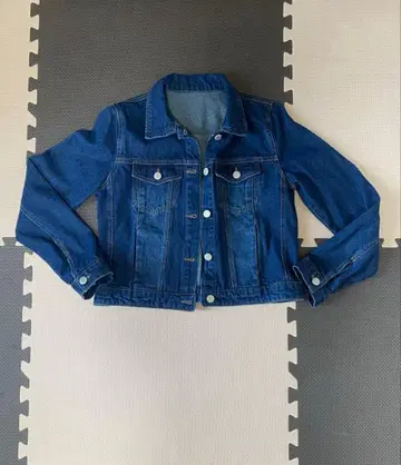 Social GIRL 슬림 데님 자켓 네이비 M 사이즈