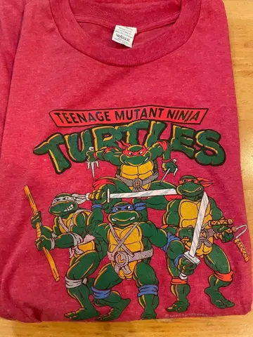 레어 빅 사이즈 빈티지 뮤턴트 터틀즈 XXL 싱글 스티치