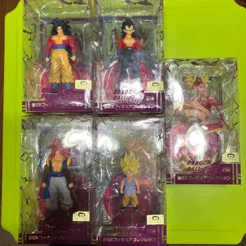 드래곤볼 GT 피규어 5체 세트. BOX 피규어 컬렉션