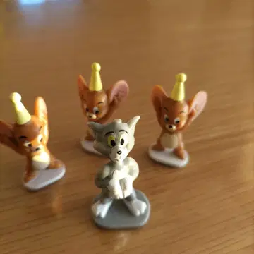 톰과 제리 피규어 세트 4체