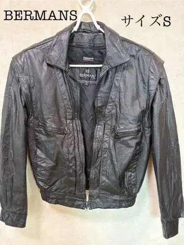 BERMANS 가죽 자켓 S 사이즈