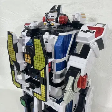 초레어 레어 새상품급 반다이 DX 데카베이스 로봇 변형 격납 데카레인저