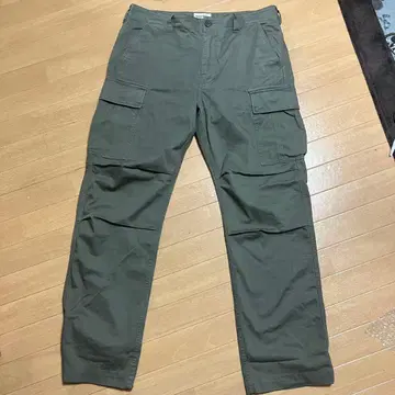 새상품급 AVIREX 아비렉스 카고 팬츠 2XL 올리브 밀리터리