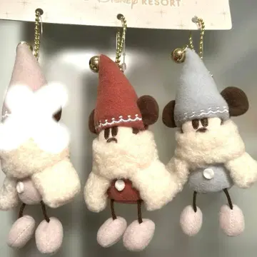 릴린린 봉제 인형 참 블루 레드 2개 세트