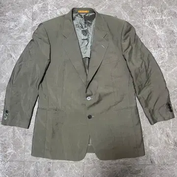 Lancel 테일러드 자켓 올리브 그린g15