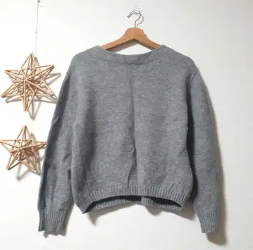 BEAUTY&YOUTH 그레이 울 스웨터