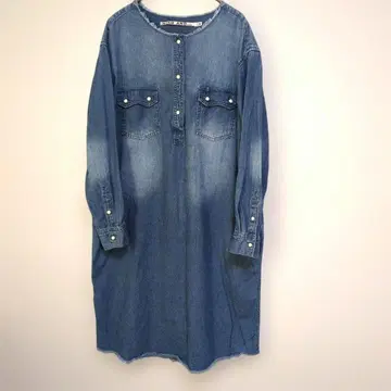 니코앤드 niko and - 데님 원피스 데미지 L 빅