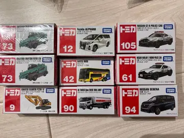 토미카 세트 9, 12, 42, 61, 73, 90, 94, 105