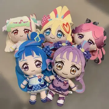 너와 아이돌 프리큐어 봉제 인형 5개 세트