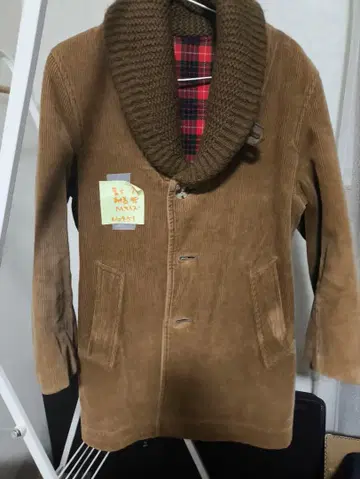 브라운 코듀로이 자켓