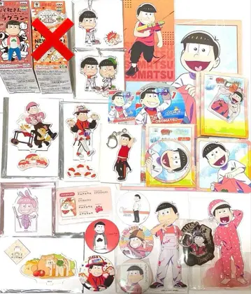 오소마츠 6쌍둥이 오소마츠 굿즈 묶음 판매