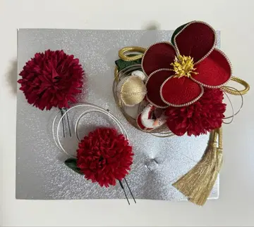 후리소데 mode 머리 장식 성인식