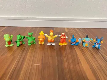 포켓몬 손가락 인형 삼인방 진화 세트