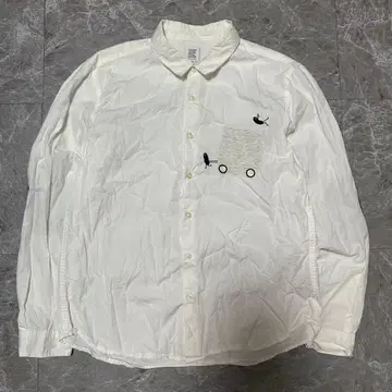 graniph 화이트 셔츠 M 사이즈 g8