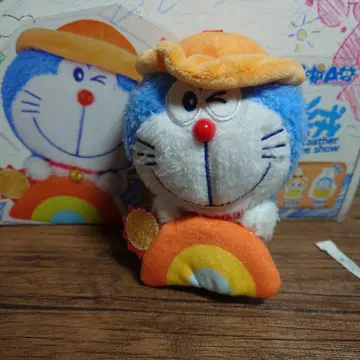 중국 한정판 도라에몽 봉제 인형 키링 해님