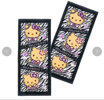 최저가! 미사용 새상품 시마무라 키티 페이스 타월 3장 세트