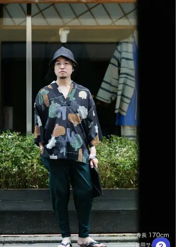 SOU.SOU 타카시마 수축 엔유 센 M 신그린 컬러