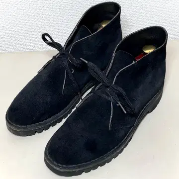 GRENSON 글렌슨 디저트 부츠 블랙 스웨이드 UK5 가죽 신발
