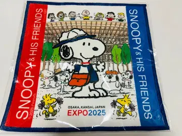 [ 미개봉 ] 간사이 만박 스누피 손수건