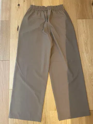 드레이프감 이지 팬츠 다크 베이지 M