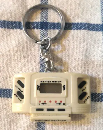배틀 워치 바코드 배틀러 키링