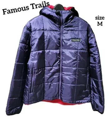 Famous Trails 나일론 자켓 충전솜 코트 리버서블